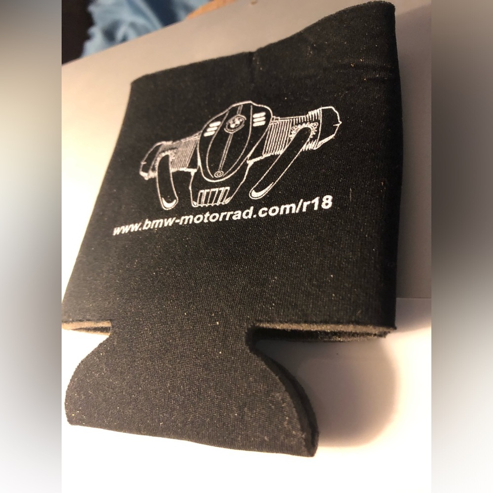BMW Motorrad Black Can Cooler- $15 or $12 w/offer 68A